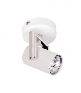 Modern Spotlights White 1 Light  with White Matt Shade LED, GU10 - 1