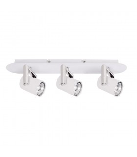 Modern Spotlights White 3 Light  with White Matt Shade LED, GU10 - 1
