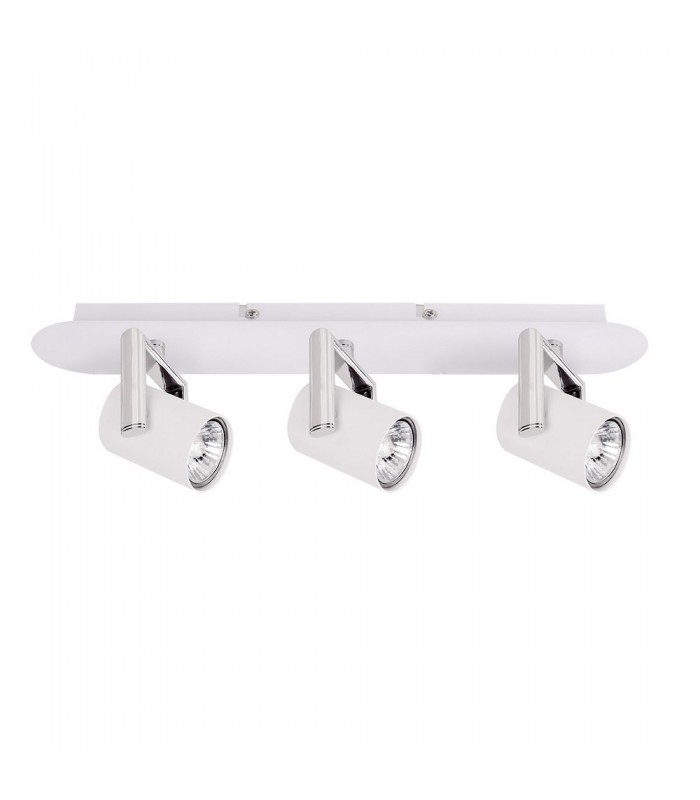 Modern Spotlights White 3 Light  with White Matt Shade LED, GU10 - 1