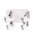 Modern Spotlights White 4 Light  with White Matt Shade LED, GU10 - 1