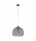 Modern Hanging Pendant Chrome, Aluminum 1 Light  with Aluminum Shade, E27 - 1