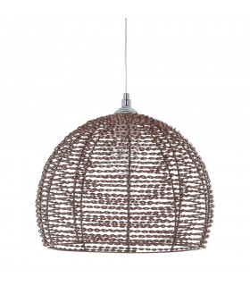 Modern Hanging Pendant Chrome, Copper 1 Light , E27 - 1