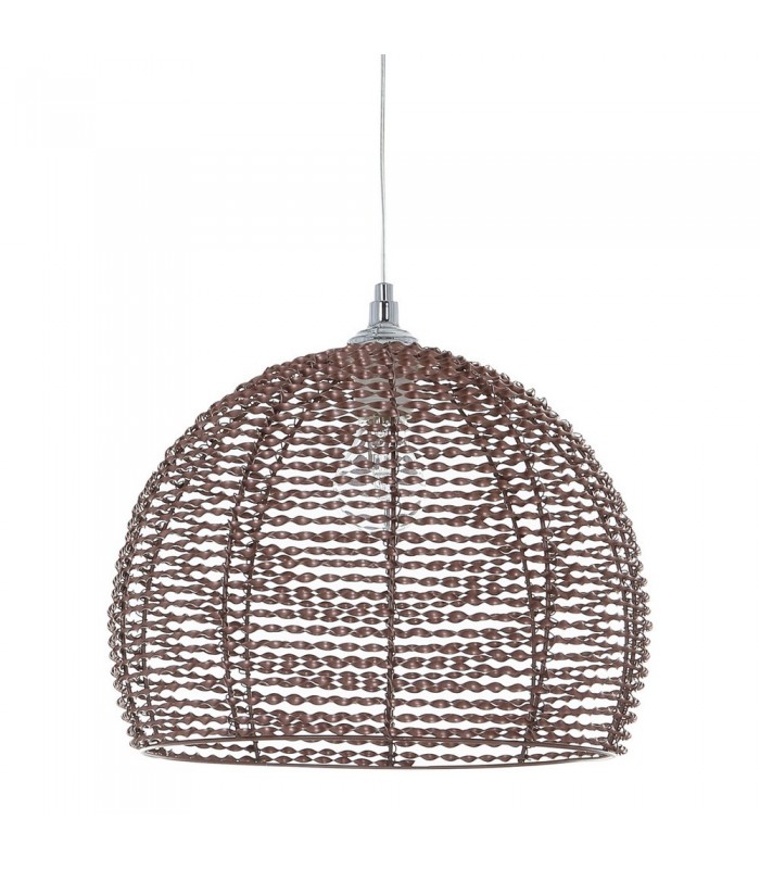 Modern Hanging Pendant Chrome, Copper 1 Light , E27 - 1