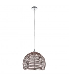 Modern Hanging Pendant Chrome, Copper 1 Light , E27 - 2