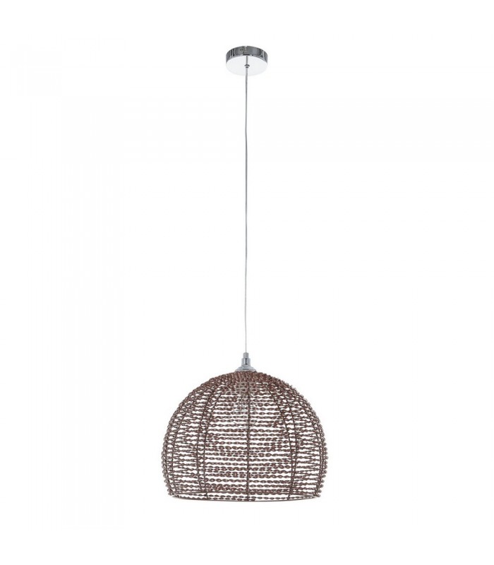 Modern Hanging Pendant Chrome, Copper 1 Light , E27 - 2