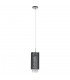 Hanging Pendant Black 1 Light  with Crystal Shade, E14 - 2