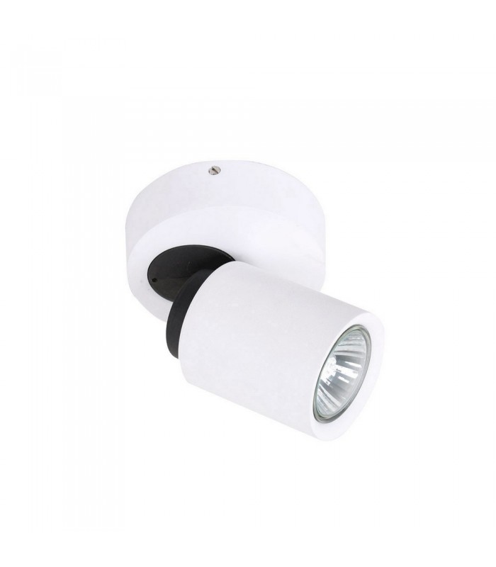 Modern Spotlights White 1 Light  with White Shade, GU10 - 1