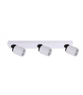 Modern Spotlights White 3 Light  with White Shade, GU10 - 1