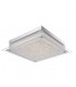 Classic LED Flush Ceiling Light Chrome, Cool White 4000K 1600lm - 1