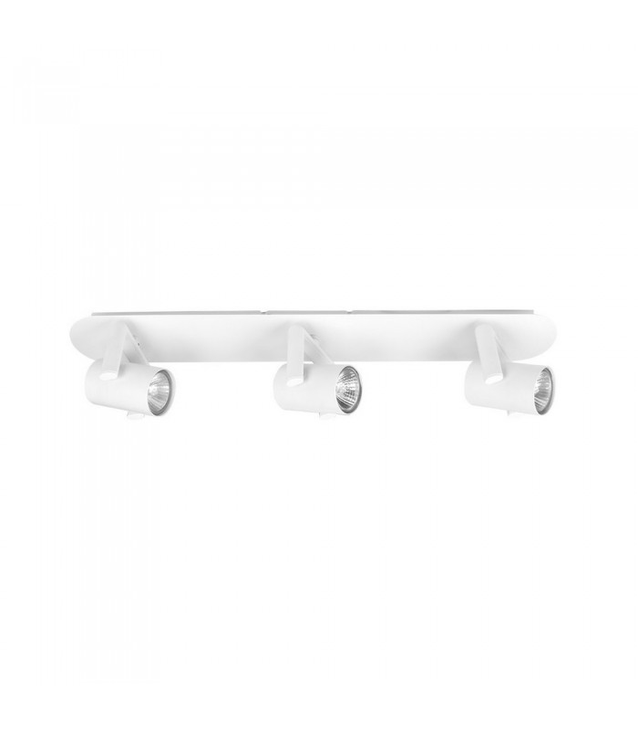 Modern Spotlights White 3 Light  with White Matt Shade, GU10 - 1