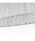Modern Hanging Pendant Silver 6 Light  with Clear Shade, G9 - 5