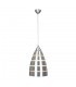 Modern Hanging Pendant Satin 1 Light , E27 - 1