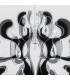 Modern Hanging Pendant Black 1 Light , E27 - 4