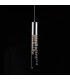 Classic Hanging Pendant Chrome 1 Light  with Crystal Shade, GU10 - 2