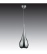 Modern Hanging Pendant Satin 1 Light  with Metal Alloy Shade, E27 - 1