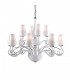 Modern Chandeliers White 12 Light , E14 - 1
