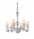 Modern Chandeliers White 6 Light , E14 - 1