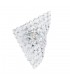 Modern Wall Lamp Chrome 1 Light  with Crystal Shade, G9 - 1