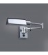Industrial And Retro Bedside Lamp Chrome 1 Light , E14 - 1