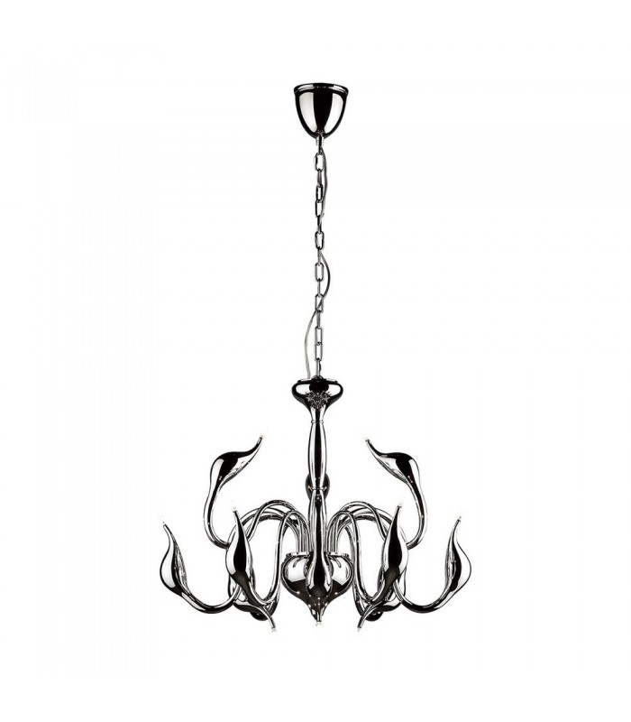 Modern Chandeliers Chrome 12 Light  G4 - 1