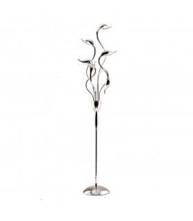 Modern Floor Lamp Chrome 6 Light  G4 - 1