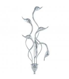 Modern Floor Lamp Chrome 6 Light  G4 - 2
