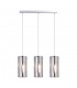 Modern Hanging Pendant Chrome 3 Light , E27 - 1