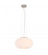 Modern Hanging Pendant White 2 Light  with Matt Shade, E27 - 3