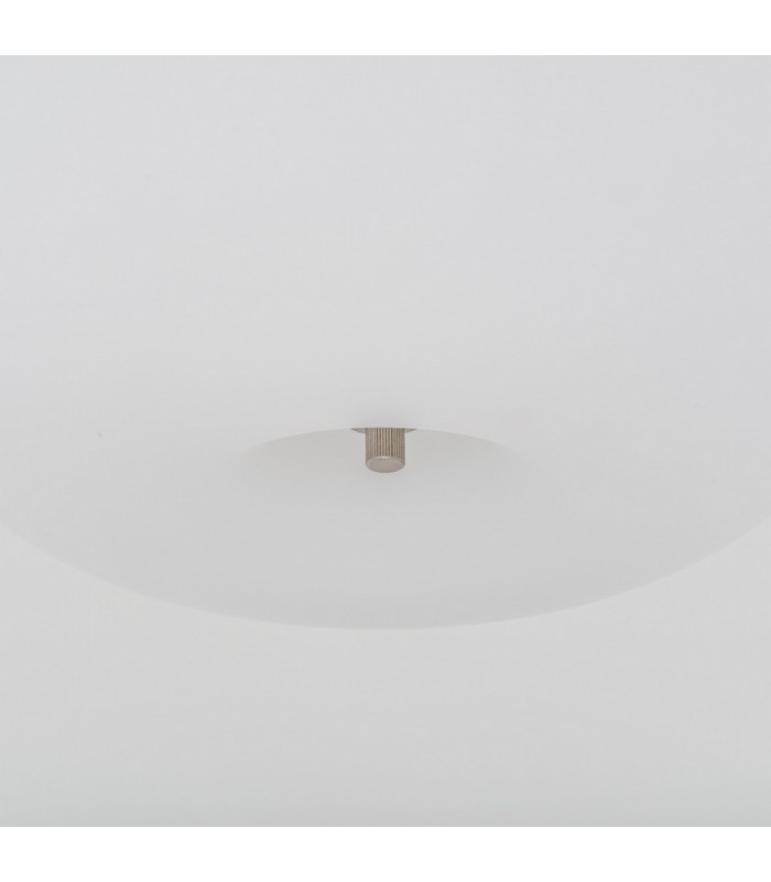 Modern Hanging Pendant White 2 Light  with Matt Shade, E27 - 4