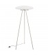 Modern Floor Lamp White 3 Light  with Matt Shade, E27 - 1