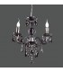 Classic Chandeliers Black 3 Light , E14 - 2