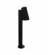 Modern Bollard Lamp Black 1 Light  with Clear Shade, E27, IP44 - 4