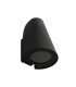 Modern Outdoor Wall Lamp Black 1 Light  with Clear Shade, E27, IP44 - 2