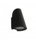 Modern Outdoor Wall Lamp Black 1 Light  with Clear Shade, E27, IP44 - 3