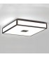 4 Light Bathroom Flush Ceiling Light Painted Bronze IP44, E27 - 1