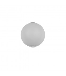 Modern LED Outdoor Wall Lamp White, Warm White 3000K 140lm, IP44 - 2