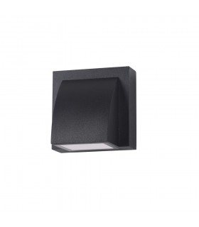 Modern LED Outdoor Wall Lamp Black, Warm White 3000K 120lm, IP54 - 2