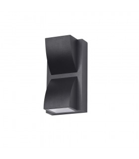 Modern LED Outdoor Wall Lamp Black, Warm White 3000K 120lm, IP54 - 2