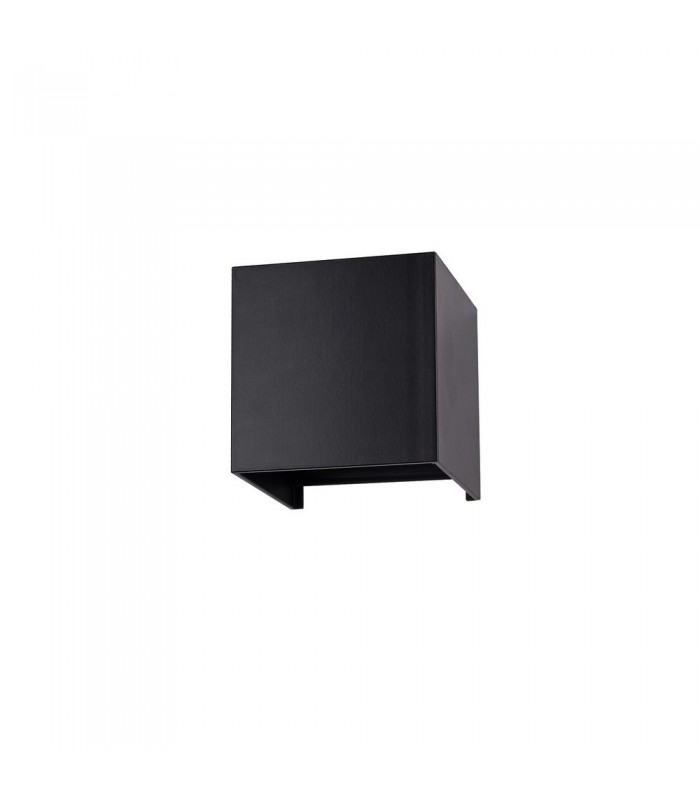 Modern LED Outdoor Wall Lamp Black, Warm White 3000K 300lm, IP44 - 2