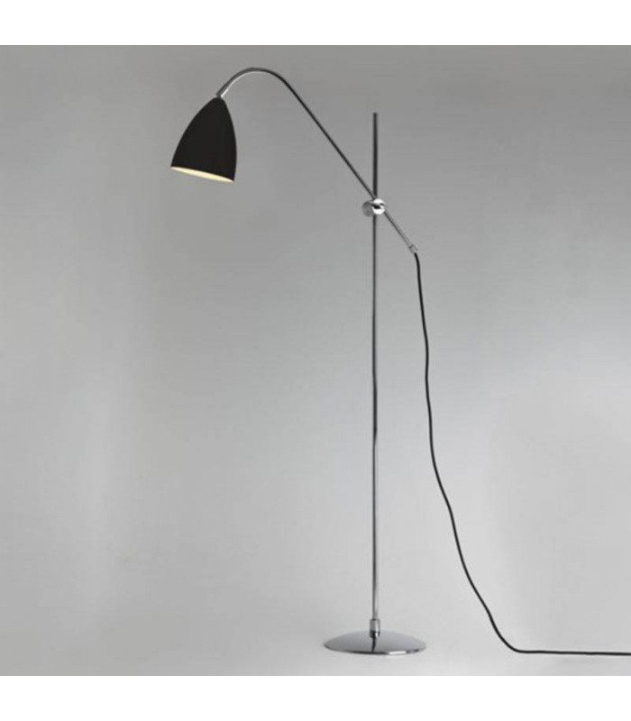 1 Light Floor Lamp Black, E27 - 1