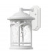 Outdoor Medium 1 Light Wall Lantern, White, IP44, E27 - 2