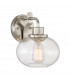 1 Light Wall Light Brushed Nickel E27