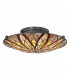 Tiffany Semi-Flush Valiant Bronze E27