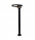 Led Post (73Cm Height) With Round Head - Black With Frosted Diffuser