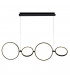 4 Light Led Ring Pendant