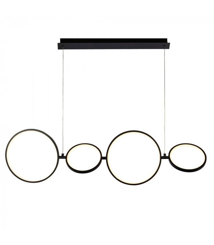 4 Light Led Ring Pendant