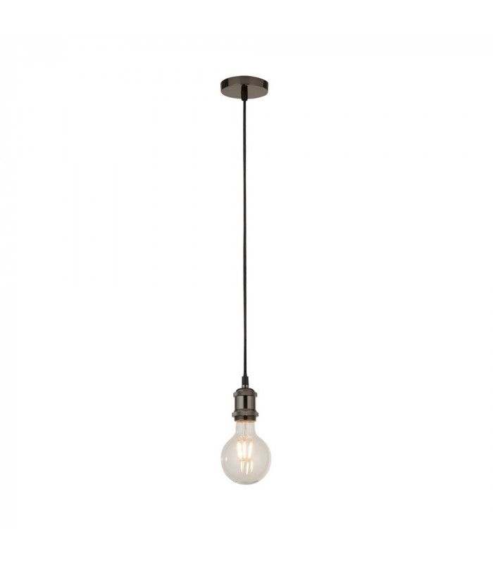 Chrome 1 Light Cable Suspension With 1.5Mtr Textile Cable