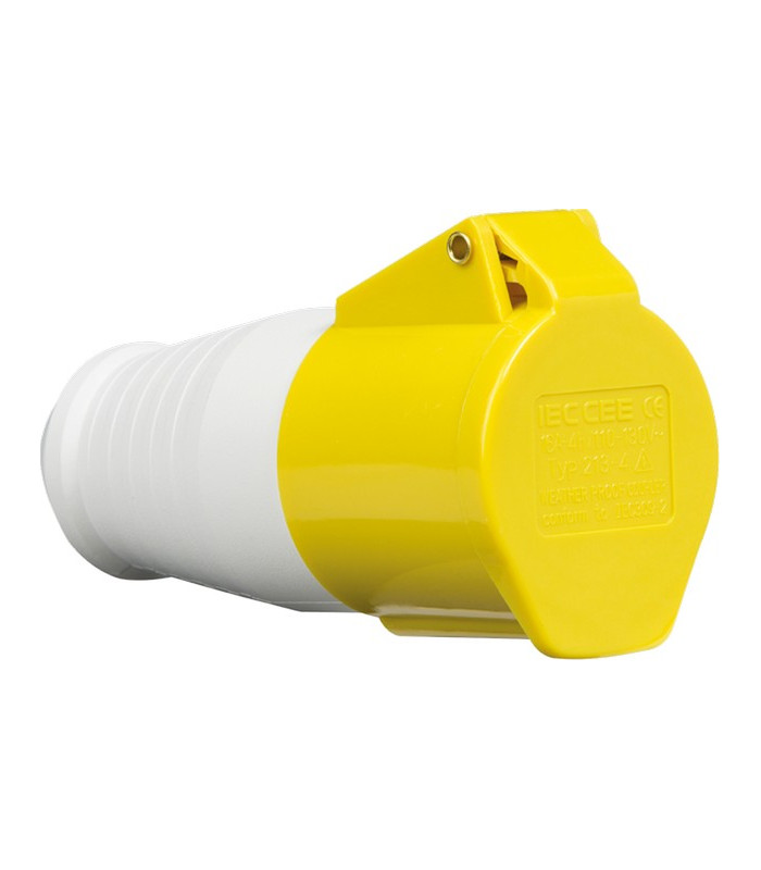 110V IP44 16A Connector 2P+E
