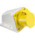 110V IP44 16A Angled Surface Mount Socket 2P+E