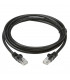 1m UTP CAT6 Networking Cable - Black